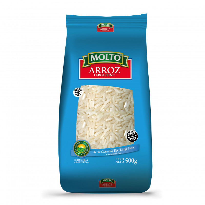 ARROZ MOLTO  LARGO FINO 500GR